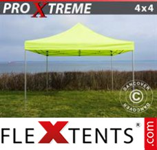 Reklamtält FleXtents Xtreme 4x4m Neongul/Grön